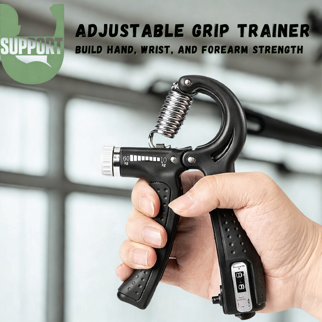 Support U Grip Strength Trainer™ Build Stronger Hands, Wrists & Forearms