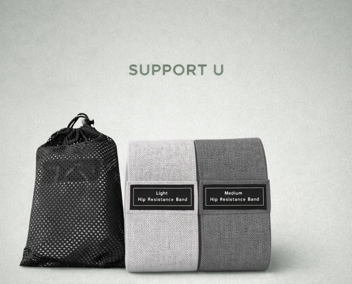 Support U Studio™ - Resistance Band Set – Light & Medium