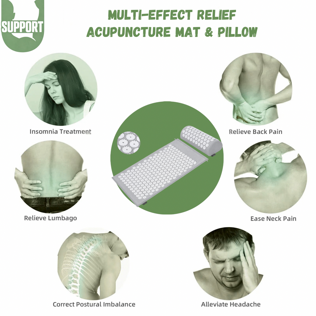 Support U Acupressure Mat™ Deep Recovery & Full Body Reset