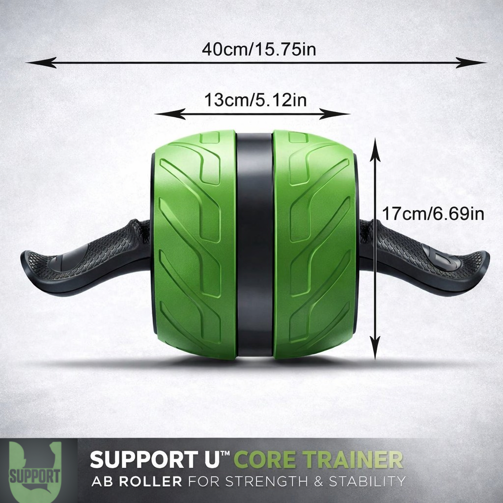 Support U Core Trainer™ Ab Roller for Strength & Stability